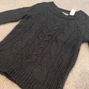 Ann Taylor LOFT ✨ Women’s Grey Sweater XS Gray NWT